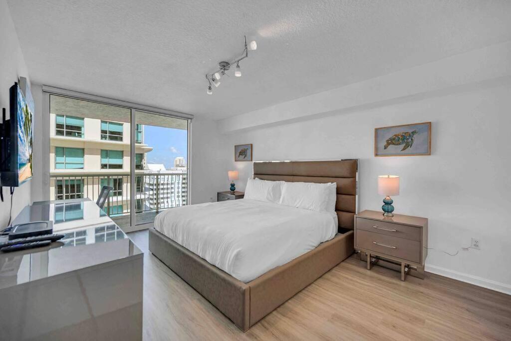 Spacious 36Th Flr 1 Bd 1 Bt • Brickell • Bay View Miami Extérieur photo